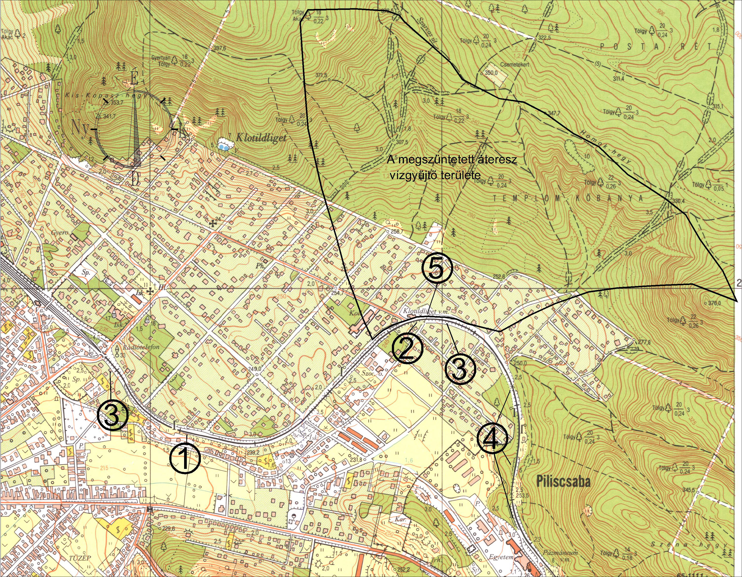 piliscsaba térkép Vasútfejlesztés   Piliscsabai szakasz   vízügyi problémák   CIVILHETES piliscsaba térkép